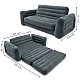 Pripučiama pilka sofa-lova 2-in-1 INTEX 66552NP