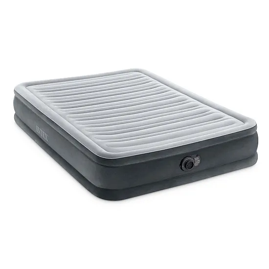 INTEX Two-Person Inflatable Mattress with Automatic Pump, 191 x 137 cm
