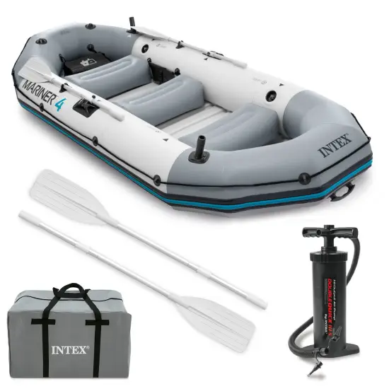 Pripučiamas valtis Mariner 4  su irklais INTEX 68376