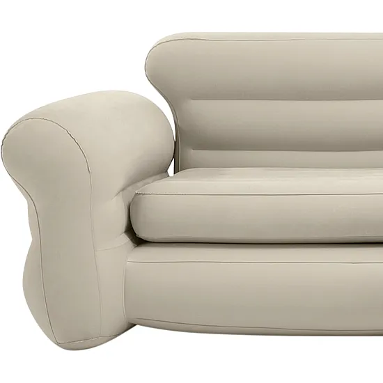 Pripučiama keturvietė kampinė sofa 257x203x76 cm INTEX 68575