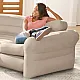 Pripučiama keturvietė kampinė sofa 257x203x76 cm INTEX 68575