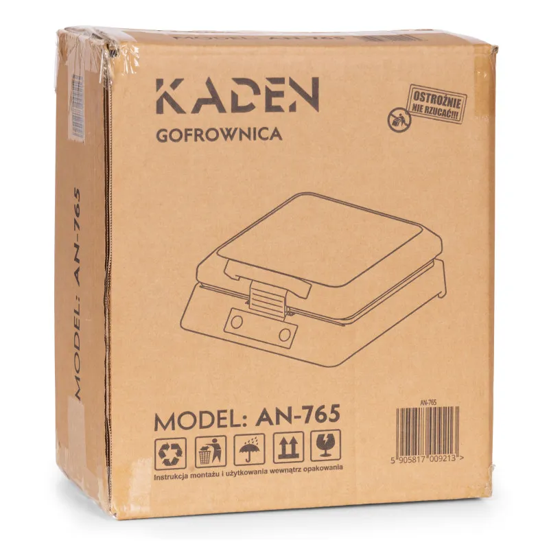 Vaflių keptuvė 1080–1300 W, KADEN Elektronika ir buitiniai prietaisai KADEN
