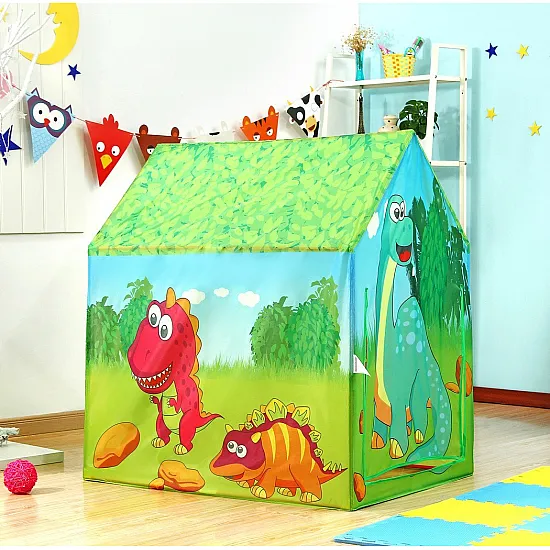Vaikiška žaidimų palapinė Dinozaurų namai Vaikiškos palapinės IPLAY