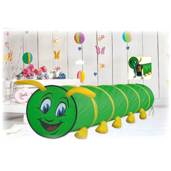 Žalias sulankstomas tunelis vaikams Vaikiškos palapinės IPLAY