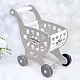 Children's shopping trolley in grey for playing in the shopping centre