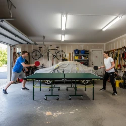 Stalo teniso rinkinys: 2 raketės + 3 kamuoliukai