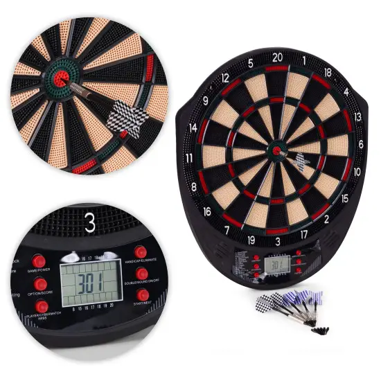 Elektroninė LCD dartų lenta 41 cm