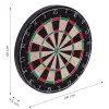Sizalio dartų lenta (46 cm) su 6 dartais