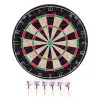 Sizalio dartų lenta (46 cm) su 6 dartais