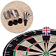 Sizalio dartų lenta (46 cm) su 6 dartais