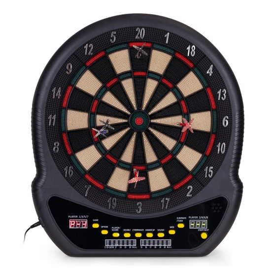 Elektroninė dartų lenta su LCD ekranu, 48 cm