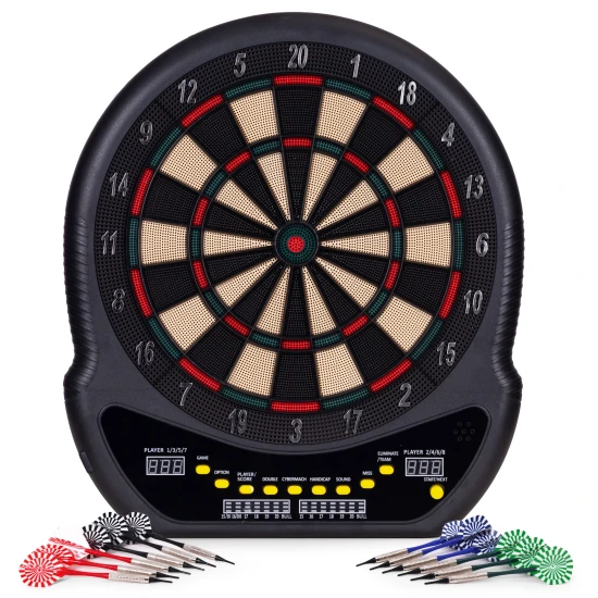 Elektroninė dartų lenta su LCD ekranu, 48 cm