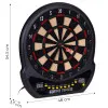 Elektroninė dartų lenta su LCD ekranu, 48 cm
