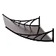 Įėjimo durų stogelis 100x80 cm MultiGarden