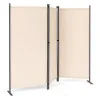 Sulankstoma 3-sekcijų rusva pertvara 167 x 164 cm MultiGarden