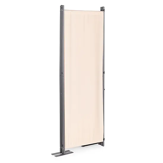 Sulankstoma 4-sekcijų rusva pertvara 167 x 216 cm MultiGarden