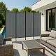 Folding grey 4-section garden and room divider 167 x 216 cm MultiGarden