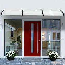 Dvibubas įėjimo durų stogelis 200x100 cm MultiGarden