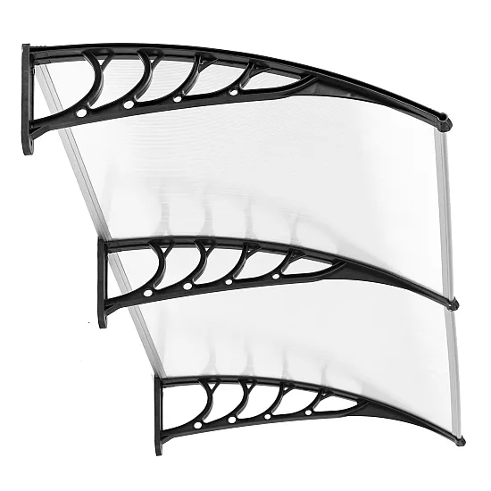 Dvibubas įėjimo durų stogelis 200x100 cm MultiGarden