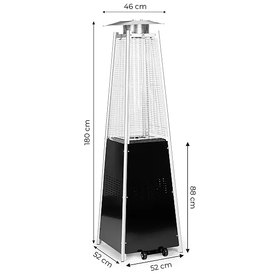 Dujinis sodo/terasos šildytuvas 180 cm 11,5 kW MultiGarden