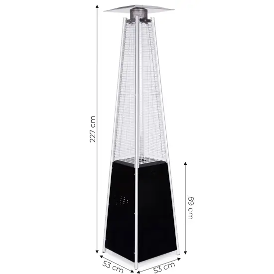 Dujinis lauko šildytuvas sodui/terasai 13 kW MultiGarden