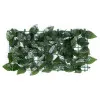 Искусственная зелёная изгородь из геберы для балкона/сада 300 x 100 см