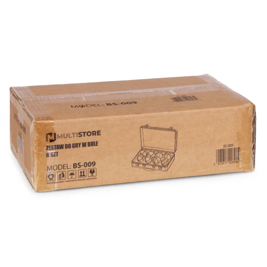 Boules Game Set Petanque 8 Balls + Case and Accessories