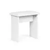 Large cosmetic table with mirror and LED lighting