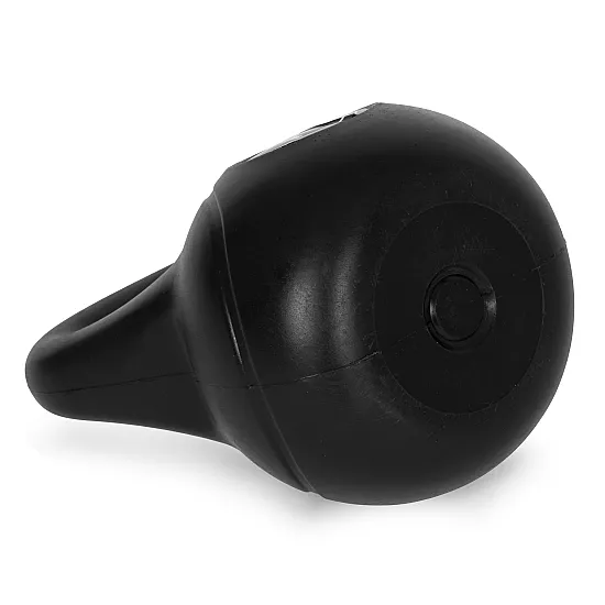 Juodas 10 kg kettlebell svoris treniruotėms ModernHome