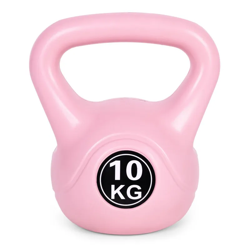 Rožinis 10 kg kettlebell svoris treniruotėms ModernHome