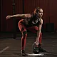 Juodas 12 kg kettlebell svoris treniruotėms ModernHome