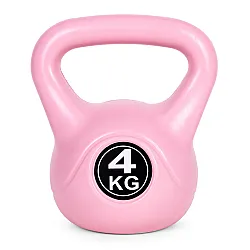 4 kg różowy ciężarek treningowy/kettlebell ModernHome