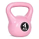 4 kg różowy ciężarek treningowy/kettlebell ModernHome