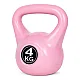 4 kg różowy ciężarek treningowy/kettlebell ModernHome