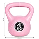 4 kg różowy ciężarek treningowy/kettlebell ModernHome