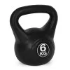 Juodas 6 kg kettlebell svoris treniruotėms ModernHome