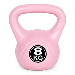 Rožinis 8 kg kettlebell svoris treniruotėms ModernHome