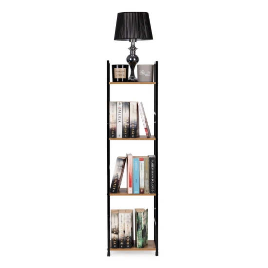 LOFT lentyna su 4 lentynomis ir metaliniu rėmu Lentynos ModernHome