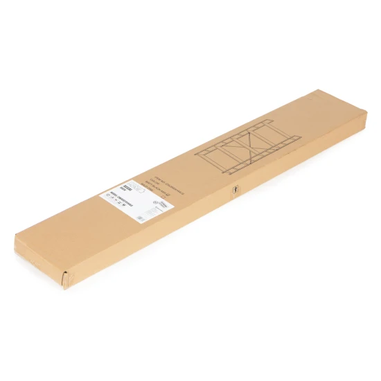 Plati juoda moderni medinė LOFT knygų spinta su 5 lentynomis Lentynos ModernHome