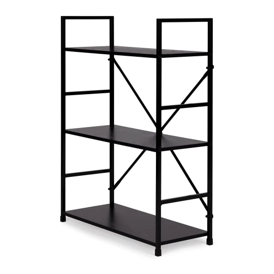 Trijų aukštų LOFT lentyna su metaliniu rėmu ModernHome Lentynos ModernHome