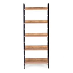 Aukšta metalinė spinta su 5 lentynomis