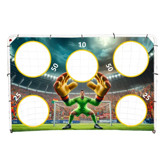 Futbolo treniruočių vartai su taikiniu 180 x 122 cm MOVEPRO