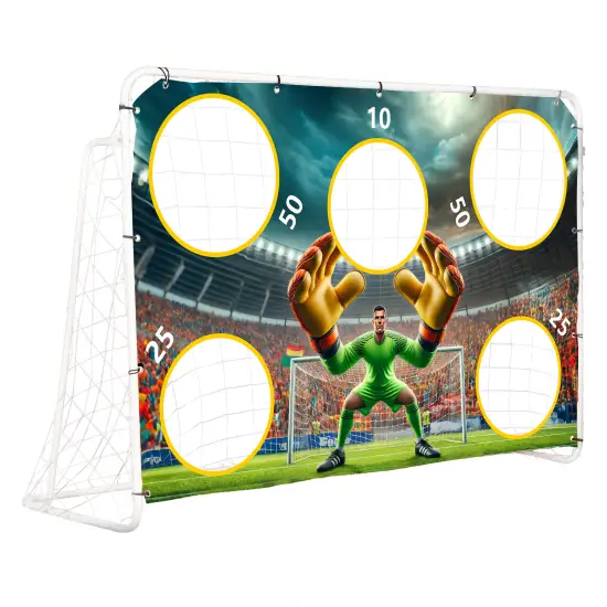 Futbolo treniruočių vartai su taikiniu 180 x 122 cm MOVEPRO