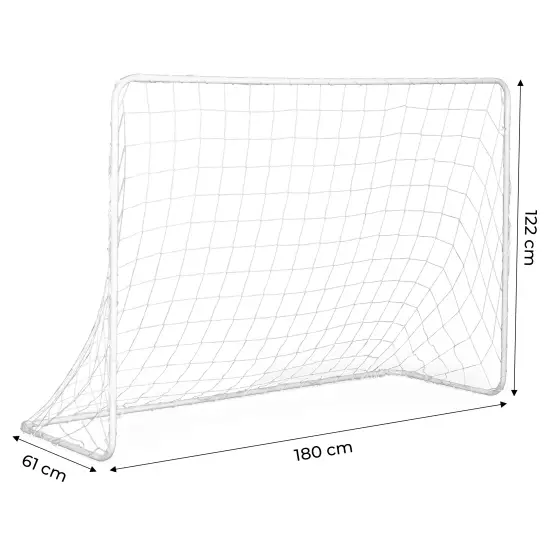 Futbolo vartų rinkinys su tinklu 180 x 122 cm MOVEPRO