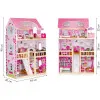 Деревянный домик для кукол с мебелью ECOTOYS