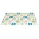Reversible foldable foam play mat with bag