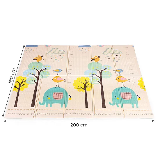 Putoplasta rotaļu paklājs 200 x 180 cm