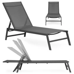 Pilkas gultas su reguliuojamu atlošu