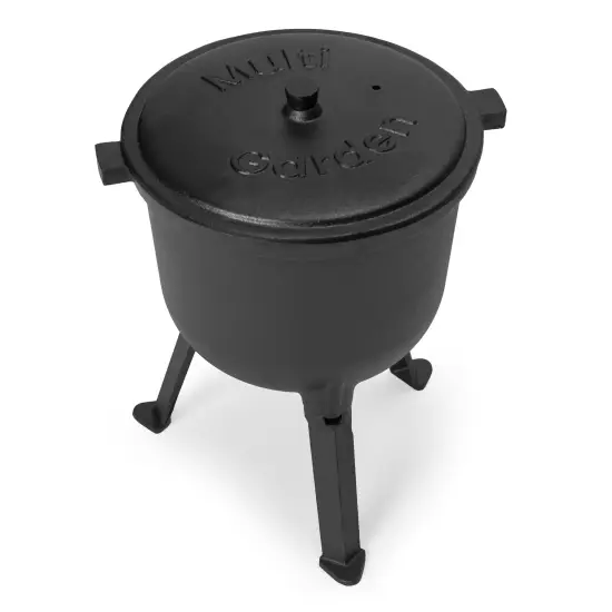 Emalizuotas ketaus katilas (8 l) su stovu MultiGarden