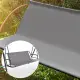 Sodo sūpynių sėdynės užvalkalas 120 x 93 cm pilkos spalvos MultiGarden